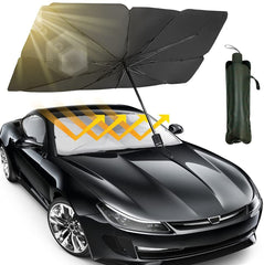 Car Umbrella Sun Shade Cover for Windshield UV Reflecting Foldable Front Car Sunshade Umbrella